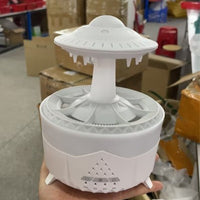 New UFO Raindrop Humidifier Water Drop Air Humidifier USB Aromatherapy Essential Oils Aroma Air Diffuser Household Mist Maker Home Decor